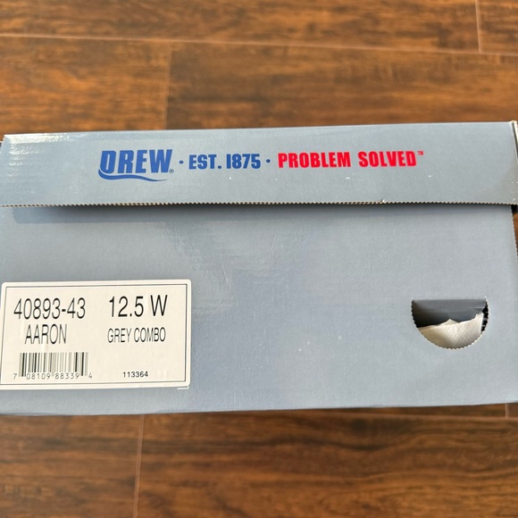 Drew Aaron 12.5 W Grey Combo Men Athletic Shoes main image 6